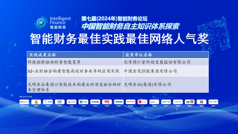 上海国家会计学院第七届智能财务论坛成功举办