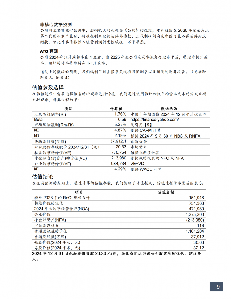 20250326 EMPAcc24A-公司估值第4小组作业-永和股份估值报告-杨志强(15)